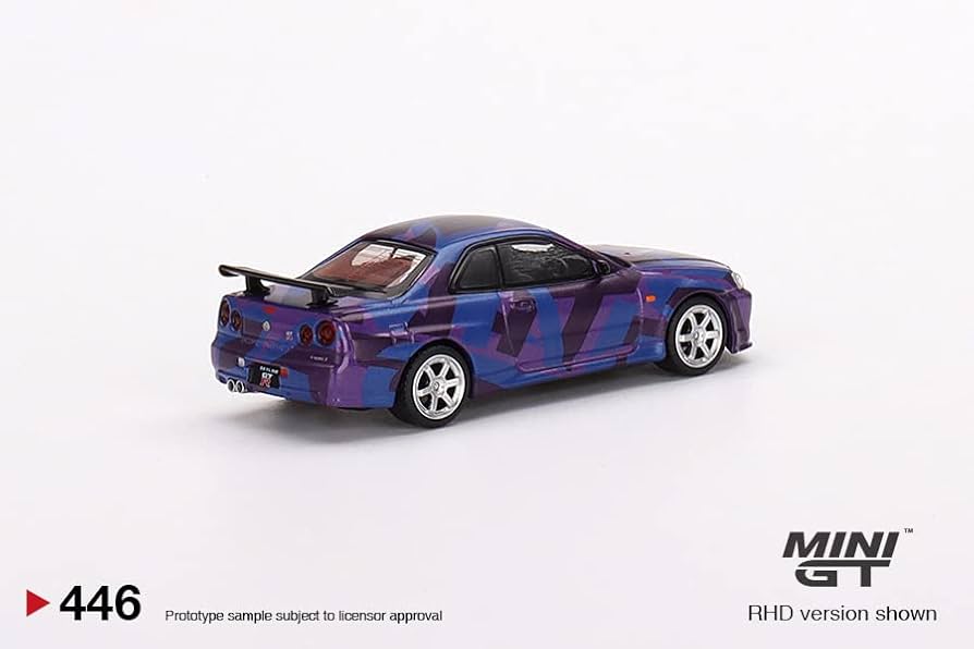MINI GT GTR R35 スカイライン　6番　戦闘機仕様 1/64 164-tsm-mini-gt-nissan-gtr-r35